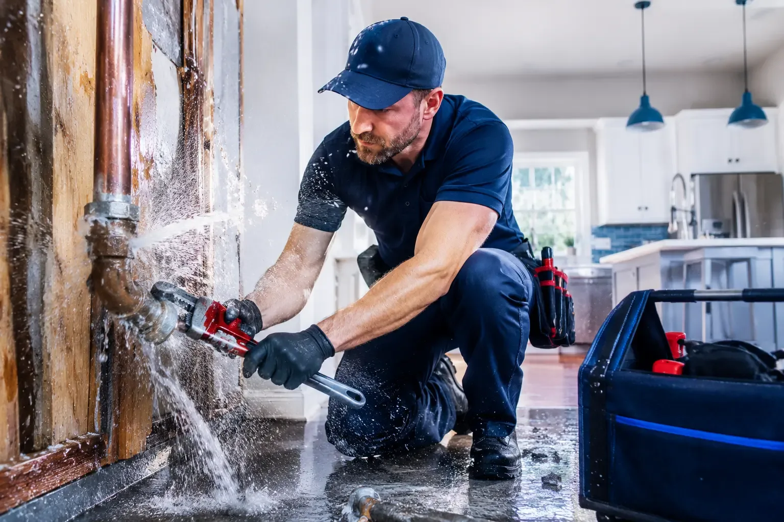 Local emergency pipe repair professionals in Caldwell, TX